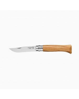 Coltello tascabile Opinel Olive acciaio inossidabile