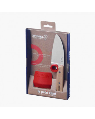 Set Opinel Le Petit Chef: coltello e proteggi dita