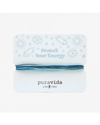 Braccialetto Pura Vida Protect Your Energy Bracelet Card