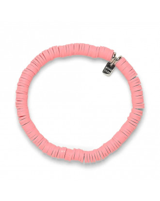 Braccialetto Pura Vida Pastel Disc Stretch