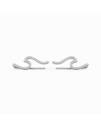 Orecchini d'argento Wave Ear Pura Vida