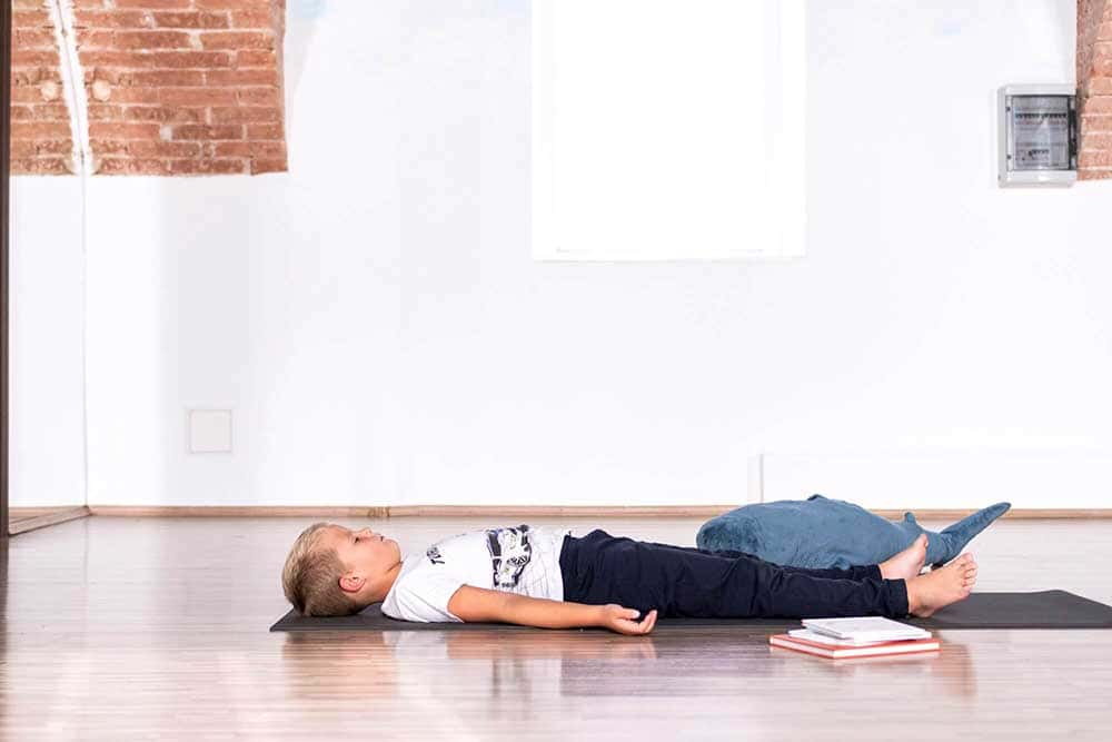 Yoga per bambini - savasana