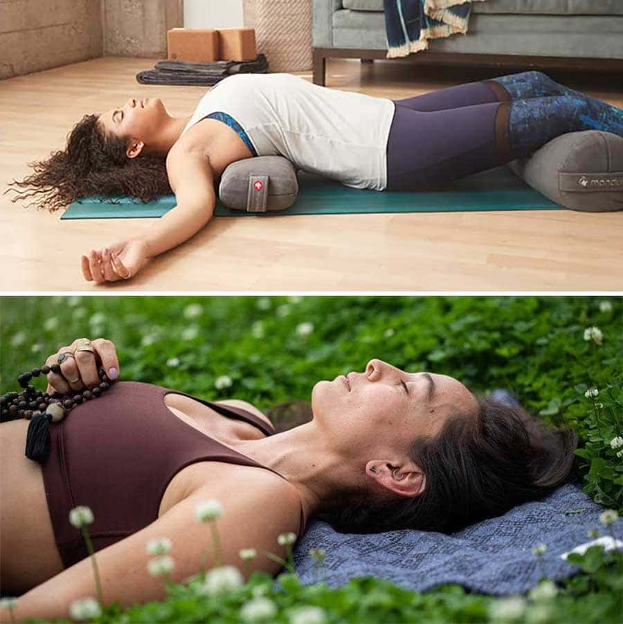 Corpse pose (Savasana)